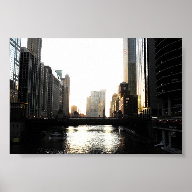 Chicago River Poster (Front)