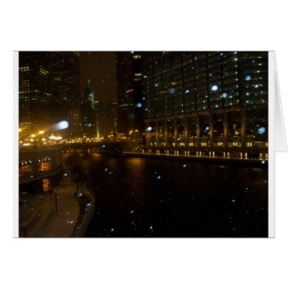 Chicago River walk along Michigan Ave. Cards