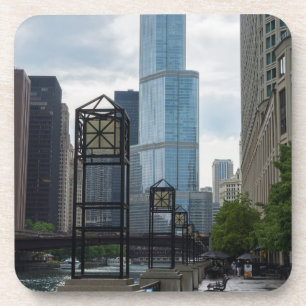 Chicago River Walk Drink Coaster