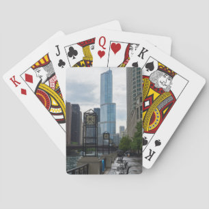 Chicago River Walk Poker Cards