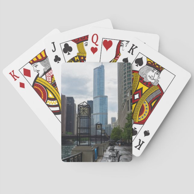 Chicago River Walk Poker Cards (Back)