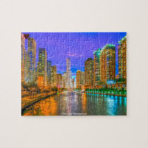 Chicago Riverscape Jigsaw Puzzle