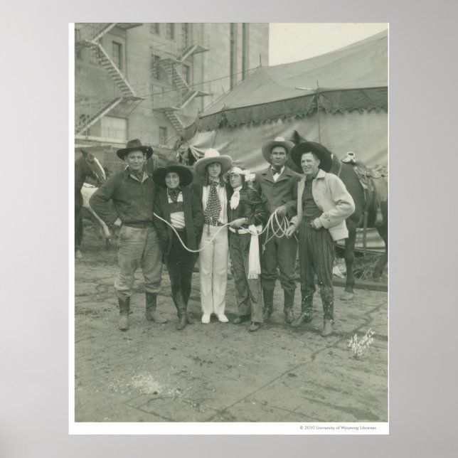 Chicago Rodeo, 1929. Poster (Front)