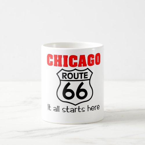 Chicago Route 66 mug