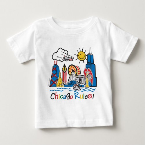 Chicago Rules Baby T_Shirt