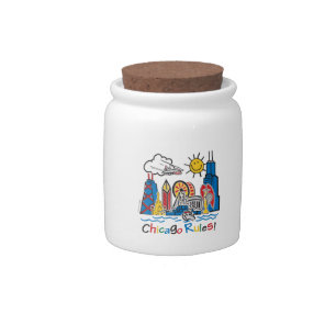 Chicago Rules Candy Jar