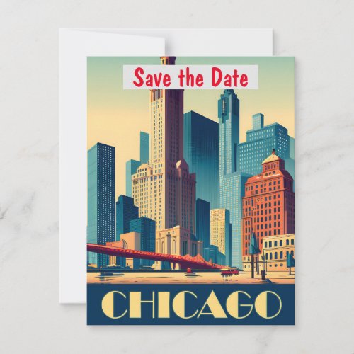 Chicago  save the date