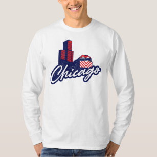 Chicago Sears Tower and Metra T-Shirt