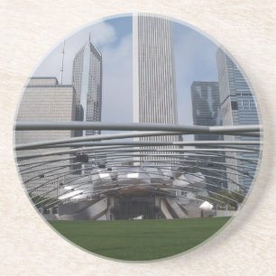 Chicago Series---Pritzker Pavilion--Coaster Drink Coaster