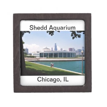 Chicago Shedd Aquarium Collection Gift Box by DragonL8dy at Zazzle