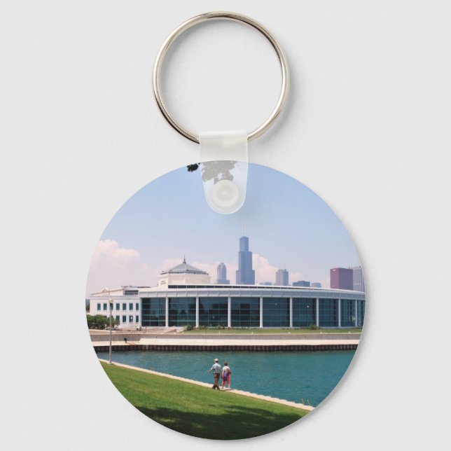 Chicago Shedd Aquarium collection Keychain (Front)