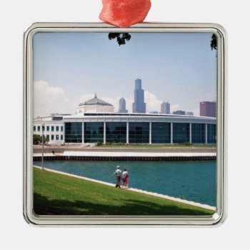 Chicago Shedd Aquarium Collection Metal Ornament by DragonL8dy at Zazzle