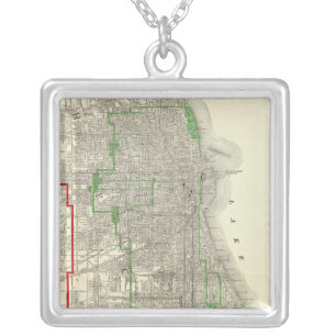 Chicago Silver Plated Necklace