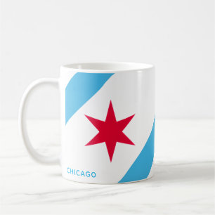 Chicago Six Pointed Star Coffee Mug