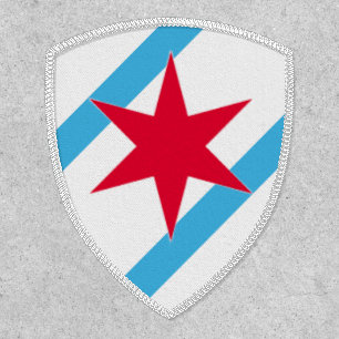 Chicago Six Pointed Star Patch