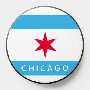 Chicago Six Pointed Star PopSocket