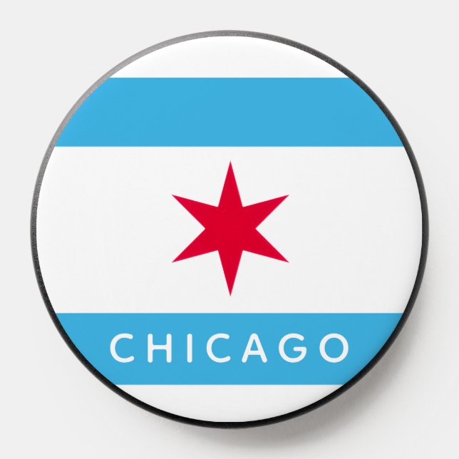 Chicago Six Pointed Star PopSocket (Popsocket)
