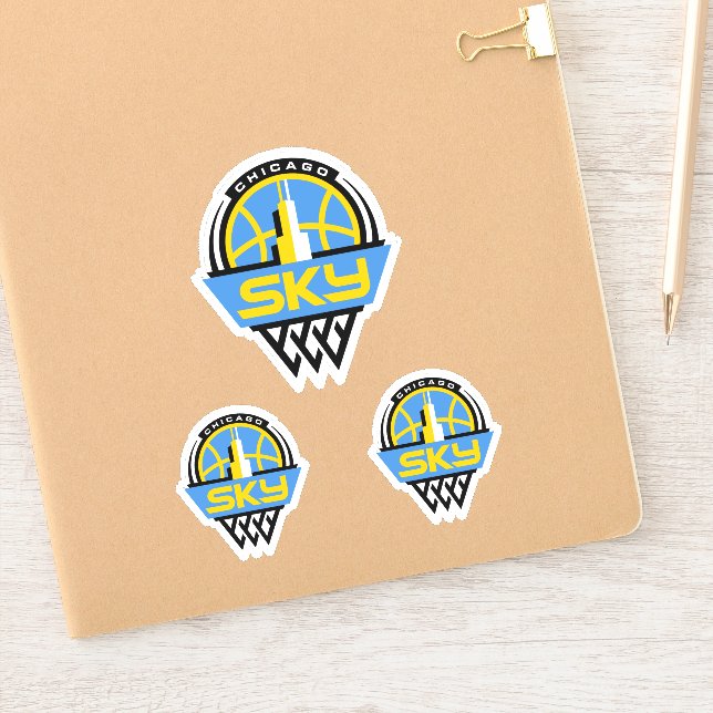 CHICAGO SKY-WNBA -TEAM  STICKER (Notebook)