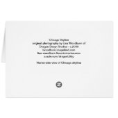 Chicago Skyline (Back Horizontal)