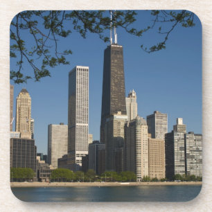 Chicago skyline and Lake Michigan, Lake Shore Coaster