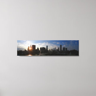 Chicago Skyline at Dusk Canvas Print