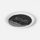 Chicago Skyline Black Gold Star S