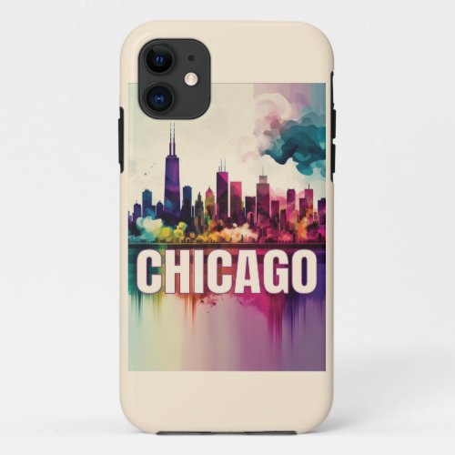 Chicago Skyline  iPhone 11 Case