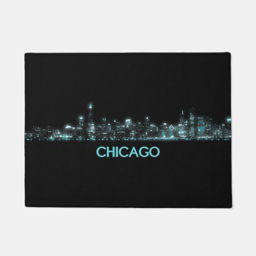 Chicago Skyline Doormat