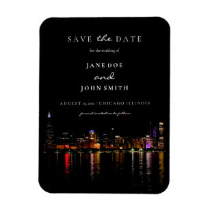 Chicago Save the Date Cards & Invitation Templates