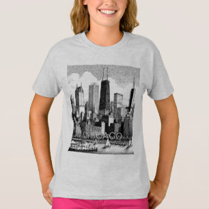 Chicago Skyline Graphic T-Shirt 