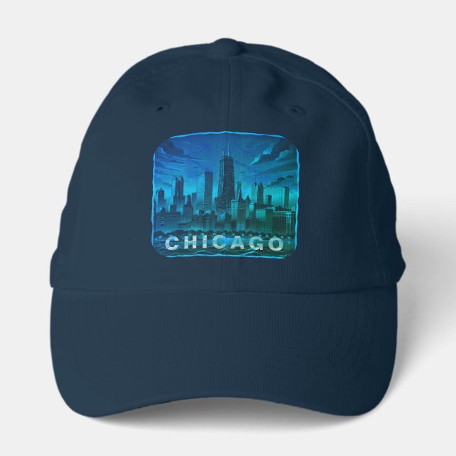 Chicago Skyline Hat (Front)