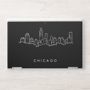 Chicago Skyline HP Laptop Skin
