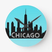 Chicago skyline illustration