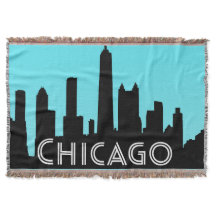 Chicago skyline illustration