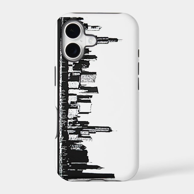 Chicago Skyline Iphone Case (Back)