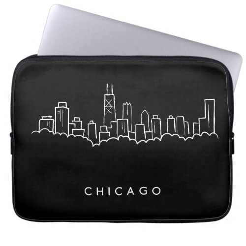 Chicago Skyline Laptop Sleeve