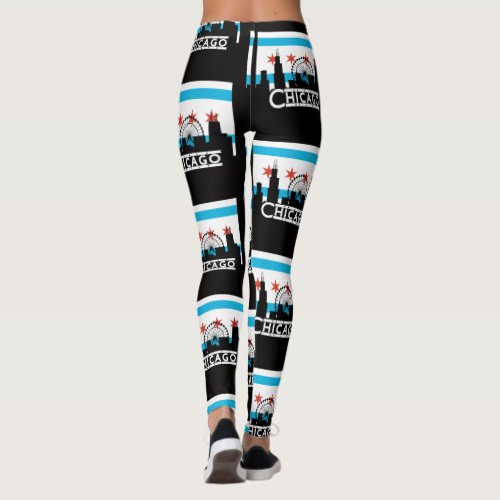 Chicago Skyline Leggings