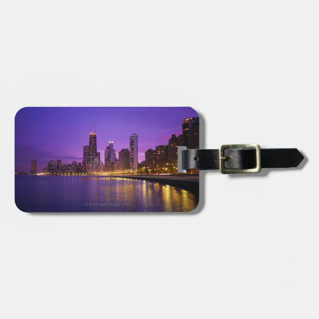 Chicago Skyline Luggage Tag Zazzle