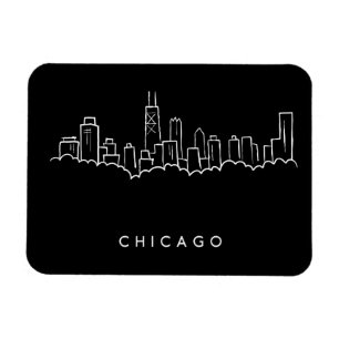 Chicago Skyline Magnet