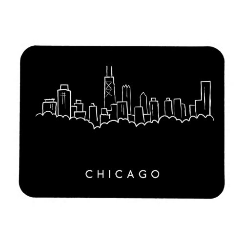 Chicago Skyline Magnet