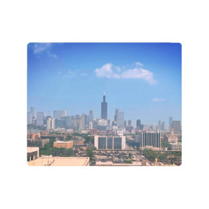 Chicago Skyline Metal Print