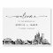 Chicago Skyline Modern Wedding Welcome