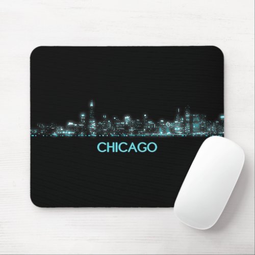 Chicago Skyline Mouse Pad