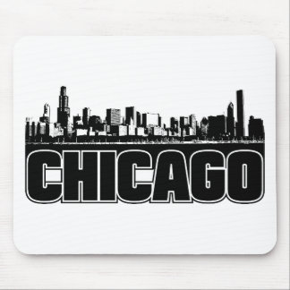 Chicago Skyline Mouse Pad