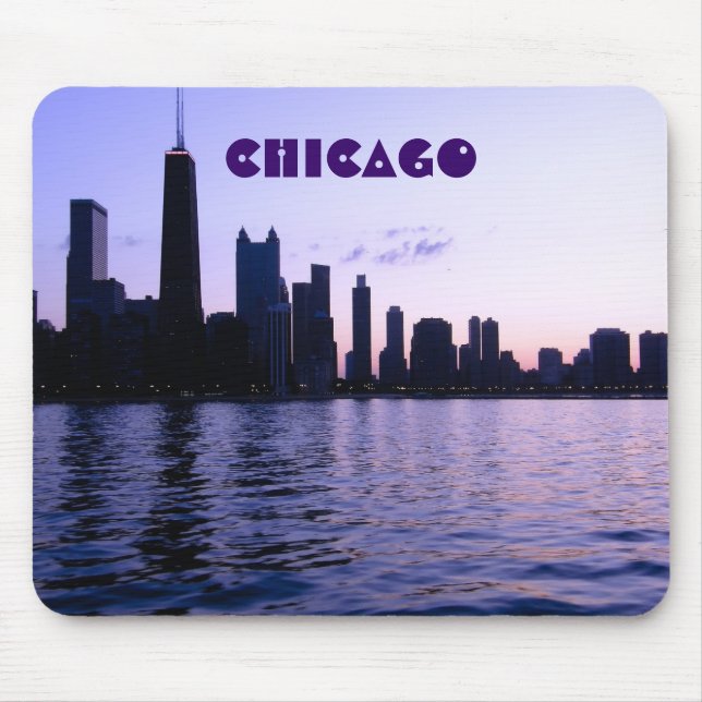 Chicago skyline mousepad (Front)