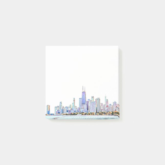 Chicago Skyline Notes (Front)