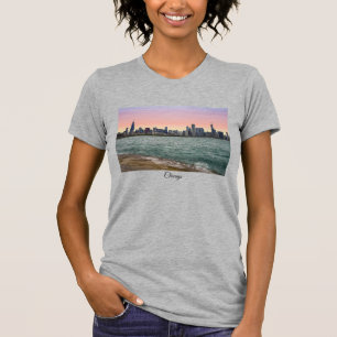 Chicago Skyline Painterly T-Shirt