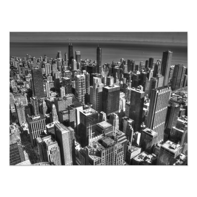 Chicago Skyline Photo Print (Front)