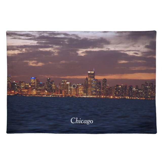 Chicago Skyline placemat (Front)