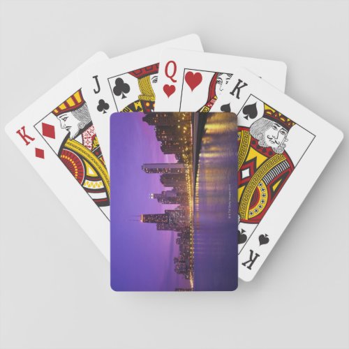 Chicago Skyline Poker Cards